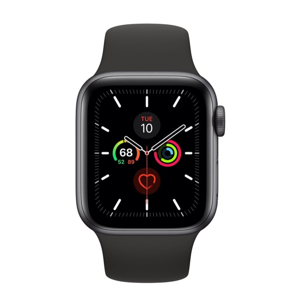 Apple Watch Series 5 38mm Space Grey w Protector